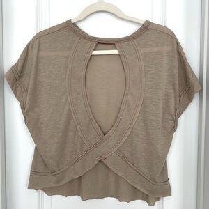 Casual Tan Women's Top